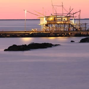 cena su un trabocco
