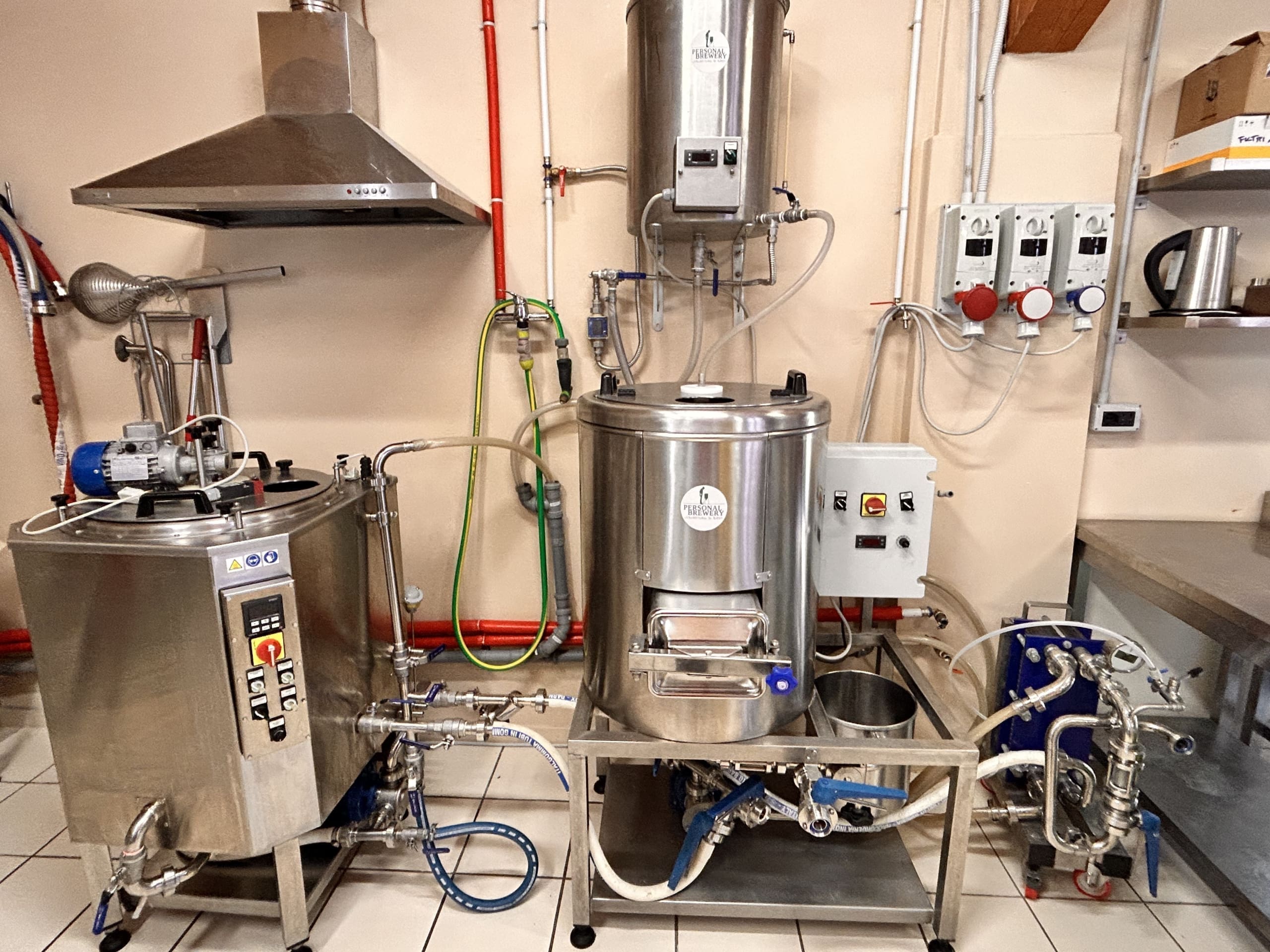impianto per fare birra
