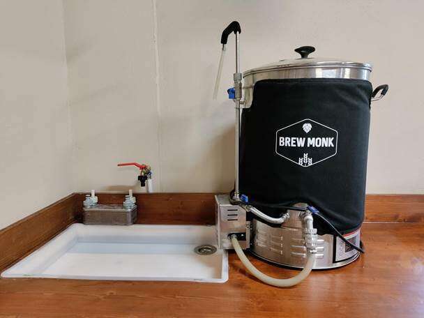 postazione produzione birra