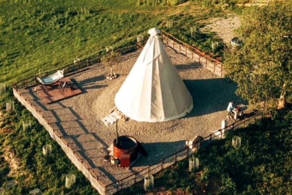 soggiorno tenda tepee toscana