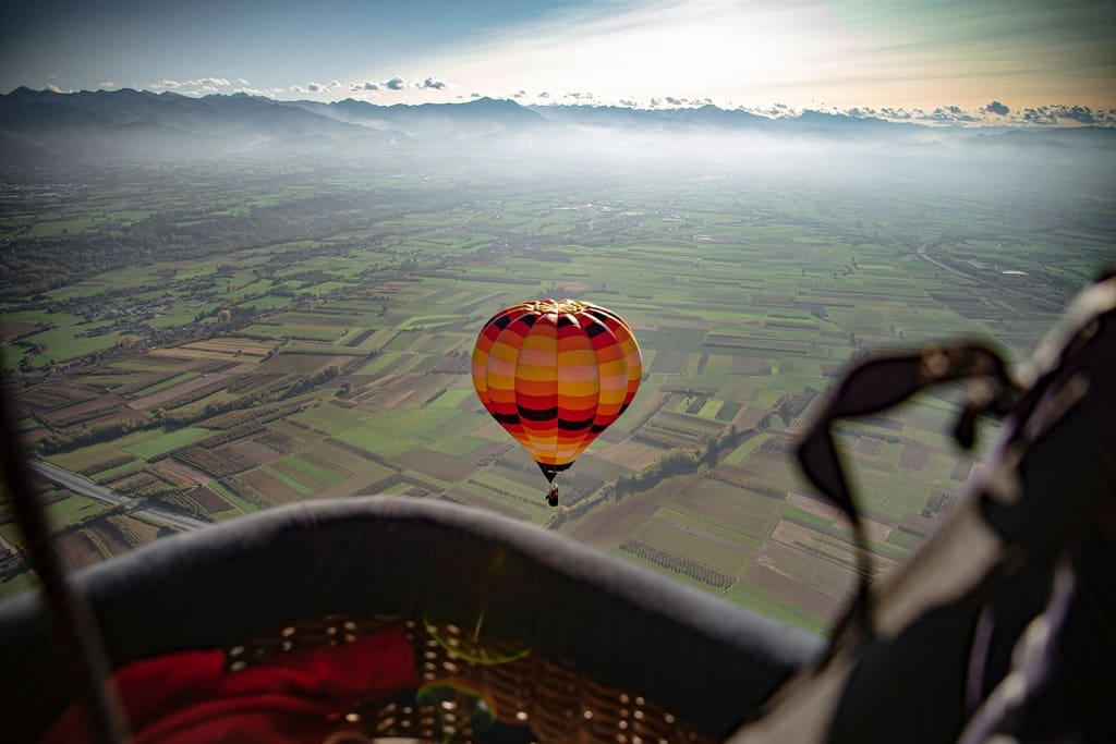 volo mongolfiera mondovì piemonte
