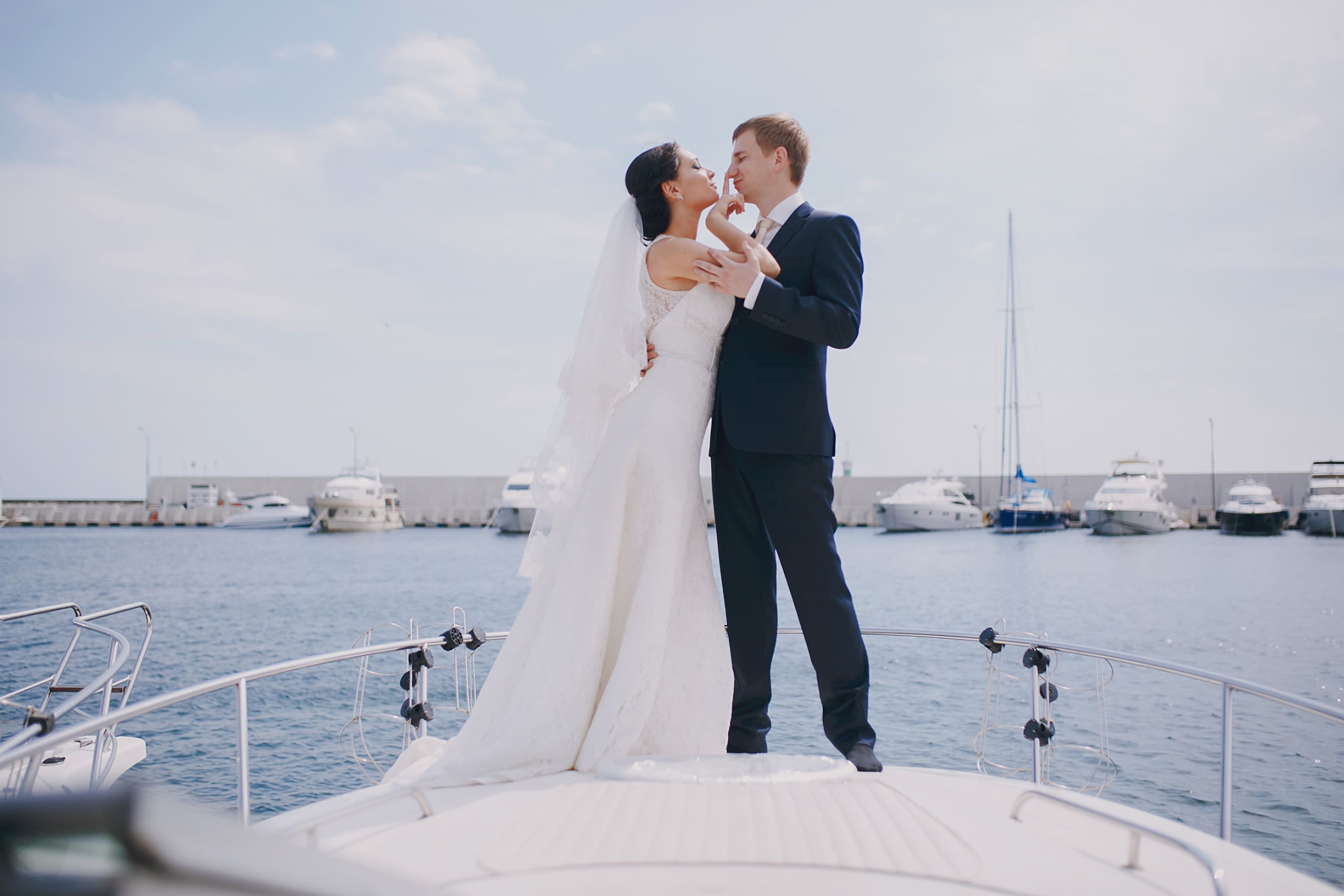 Matrimonio in barca