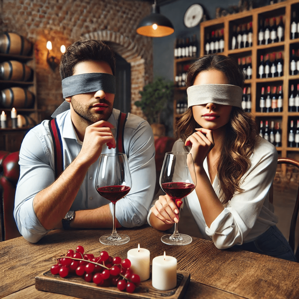 Blind wine tasting