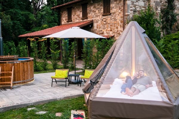 tepee indiano bergamo