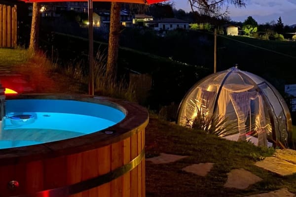 weekend wellness bubble room bergamo